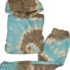 Tie Dye Hoodie and Sweatpants for Boy or Girl size 7/8